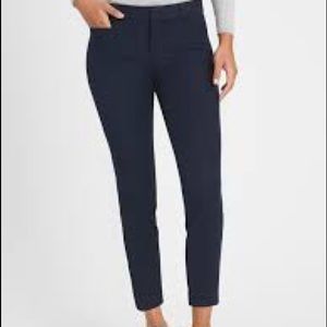 Banana Republic Navy Sloan Pant Size 10